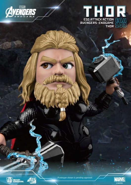 Beast Kingdom Egg Attack Action EAA-103 Avengers: Endgame Thor PX Previews Exclusive, 6.5-Inch - View 13