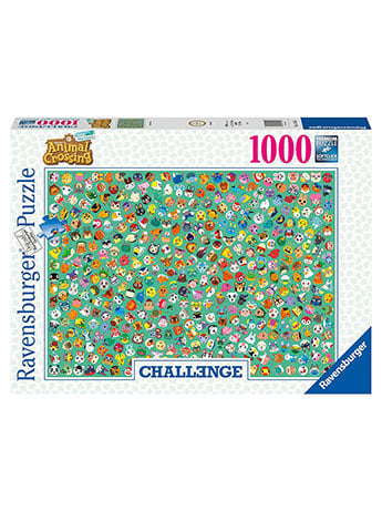 Ravensburger Animal Crossing Challenge 1000-Piece Jigsaw Puzzle (19.69 Inches)