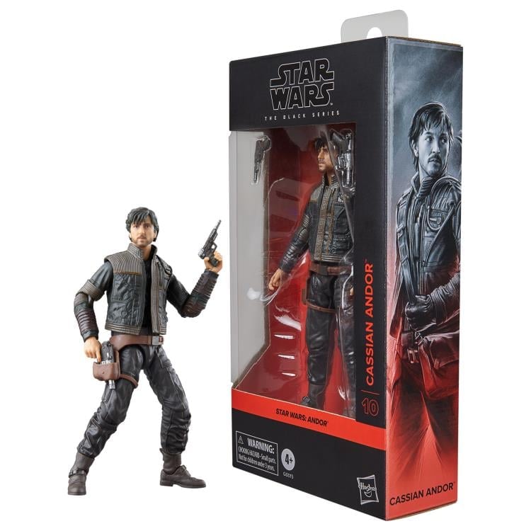 Hasbro Star Wars: The Black Series 6-Inch Cassian Andor from Andor Plastic Action Figure - View 9