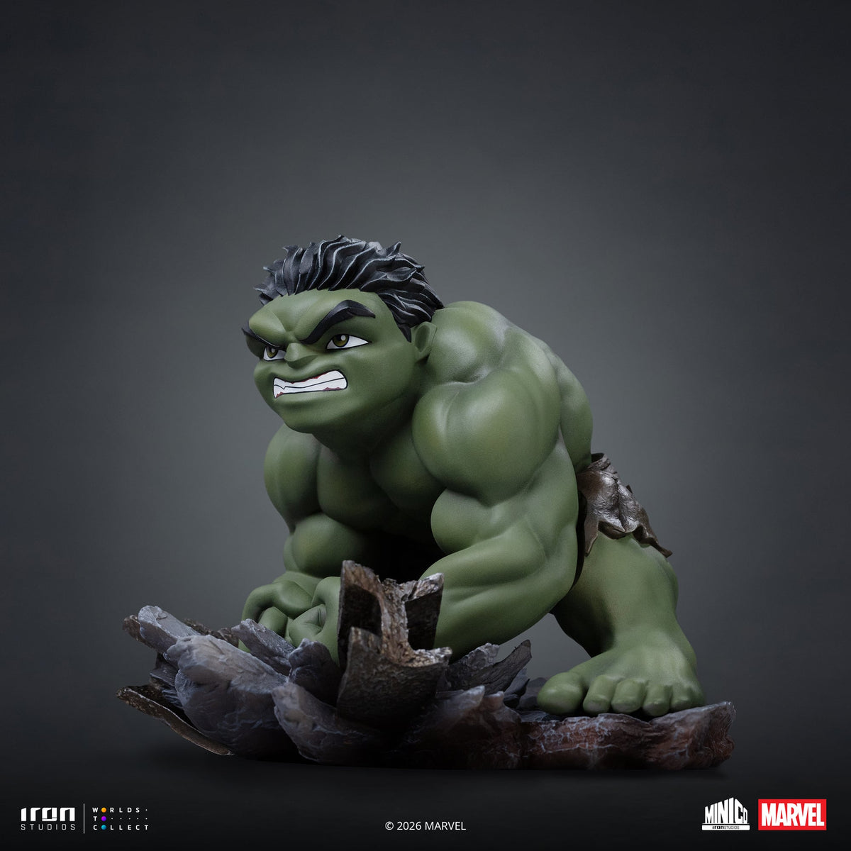 Iron Studios Spider-Man: Brand New Day MiniCo Hulk 5.5-Inch PVC Figure - View 5
