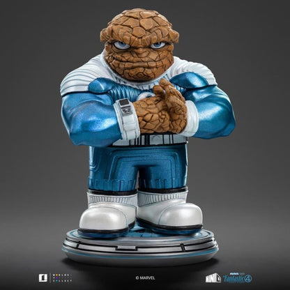 Iron Studios Marvel Fantastic Four: First Steps MiniCo Team (Metallic Ver.) Exclusive 4-Pack Figure Set - View 5