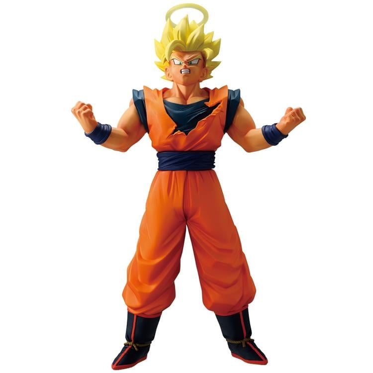 Bandai Dragon Ball Z Masterlise Ichibansho Super Saiyan 2 Goku The Chronicle of Goku 10-Inch Figure - View 4