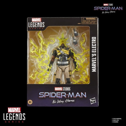 Hasbro Spider-Man: No Way Home Marvel Legends Electro Deluxe Plastic Action Figure - View 10