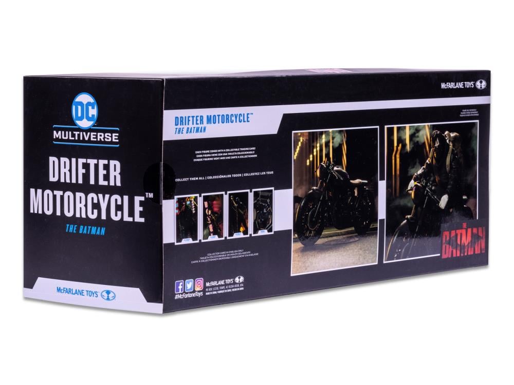 McFarlane Toys DC Multiverse The Batman Drifter Motorcycle Plastic Vehicle - View 11