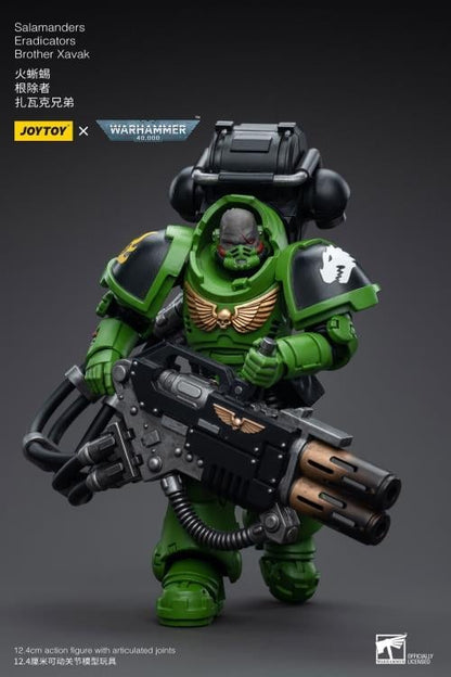 JoyToy Warhammer 40K Salamanders Eradicators Brother Xavak 1/18 Scale Action Figure - View 6