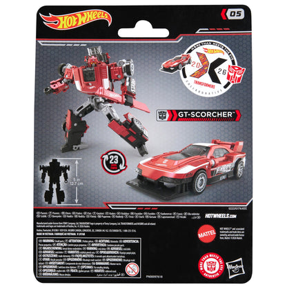 Hasbro Transformers Collaborative Hot Wheels x Transformers Deluxe Class GT-Scorcher 5-Inch Figure - View 17