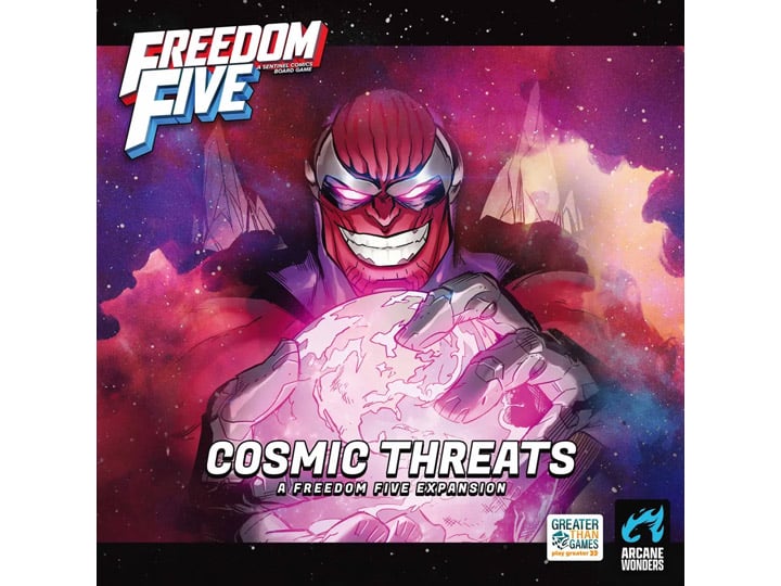Arcane Wonders Freedom Five Cosmic Threats Expansion Board Game - View 2