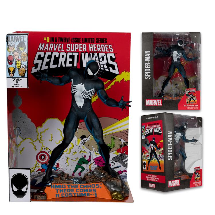 McFarlane Toys Marvel Comics Spider-Man (Secret Wars #8) 1/6 Scale Action Figure - View 8