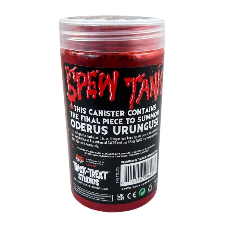 Trick or Treat Studios GWAR Oderus Urungus Spew Tank Blood Slime Plastic Collectible - View 4