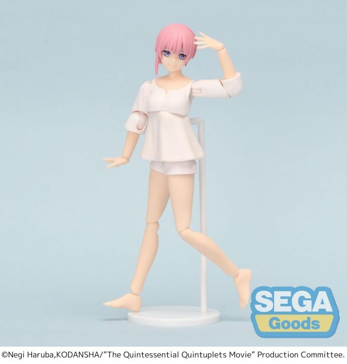 Sega The Quintessential Quintuplets Movingood!!! Ichika Nakano Plastic Figure, 5.7-Inch - View 3