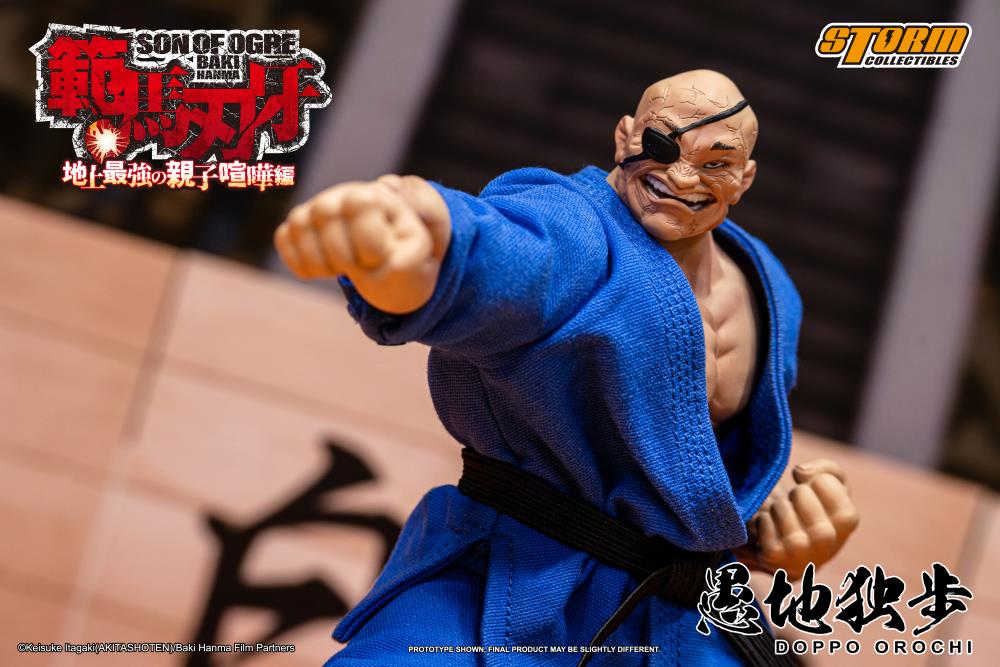 Storm Collectibles Baki Hanma: Son of Ogre Doppo Orochi (Special Edition Ver.) 1/12 Scale Limited Edition Action Figure - View 14