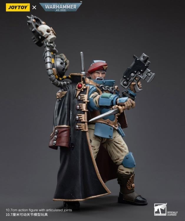 JoyToy Warhammer 40K Astra Militarum Tempestus Scions Command Squad 55th Kappic Eagles Tempestor Prime 1/18 Scale Figure - View 6
