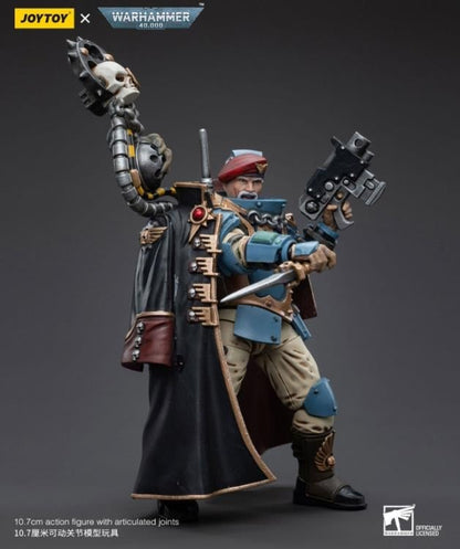 JoyToy Warhammer 40K Astra Militarum Tempestus Scions Command Squad 55th Kappic Eagles Tempestor Prime 1/18 Scale Figure - View 6
