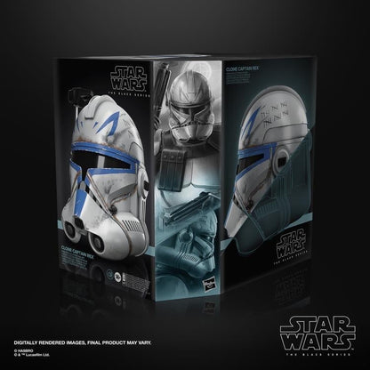 Hasbro Star Wars: The Black Series Clone Captain Rex Ahsoka 1:1 Scale Wearable Electronic Helmet - View 8
