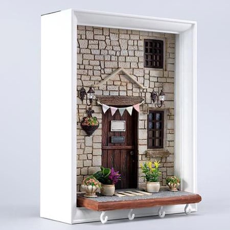 JxK.Studio Gold's Cottage Miniature Diorama Resin Collectible - View 3