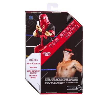 Mattel WWE Ultimate Edition Greatest Hits The Great Muta Action Figure - View 9
