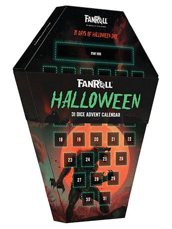 FanRoll Dice Goblin 2026 Halloween Advent Calendar Dice Set
