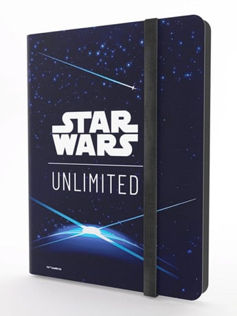 Gamegenic Star Wars: Unlimited Card Back Blue Casual Trading Card Album, Polypropylene