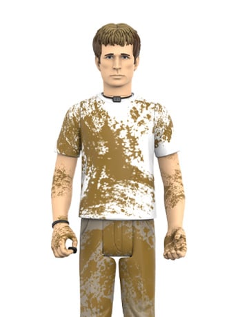 Super7 Green Day ReAction Mike Dirnt (Mud Fight) Action Figure