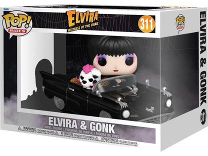 Funko Pop! Rides Deluxe Elvira: Mistress of the Dark Elvira and Gonk Vinyl Figure - View 3