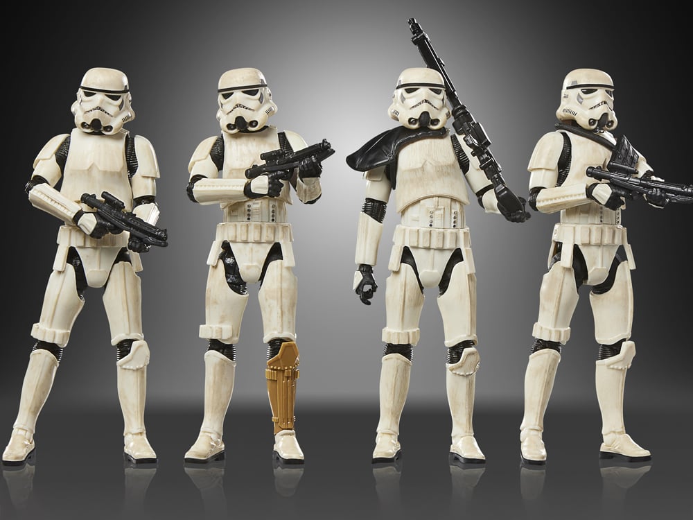 Hasbro Star Wars The Vintage Collection Imperial Remnant Stormtrooper Exclusive Action Figure Set - View 2