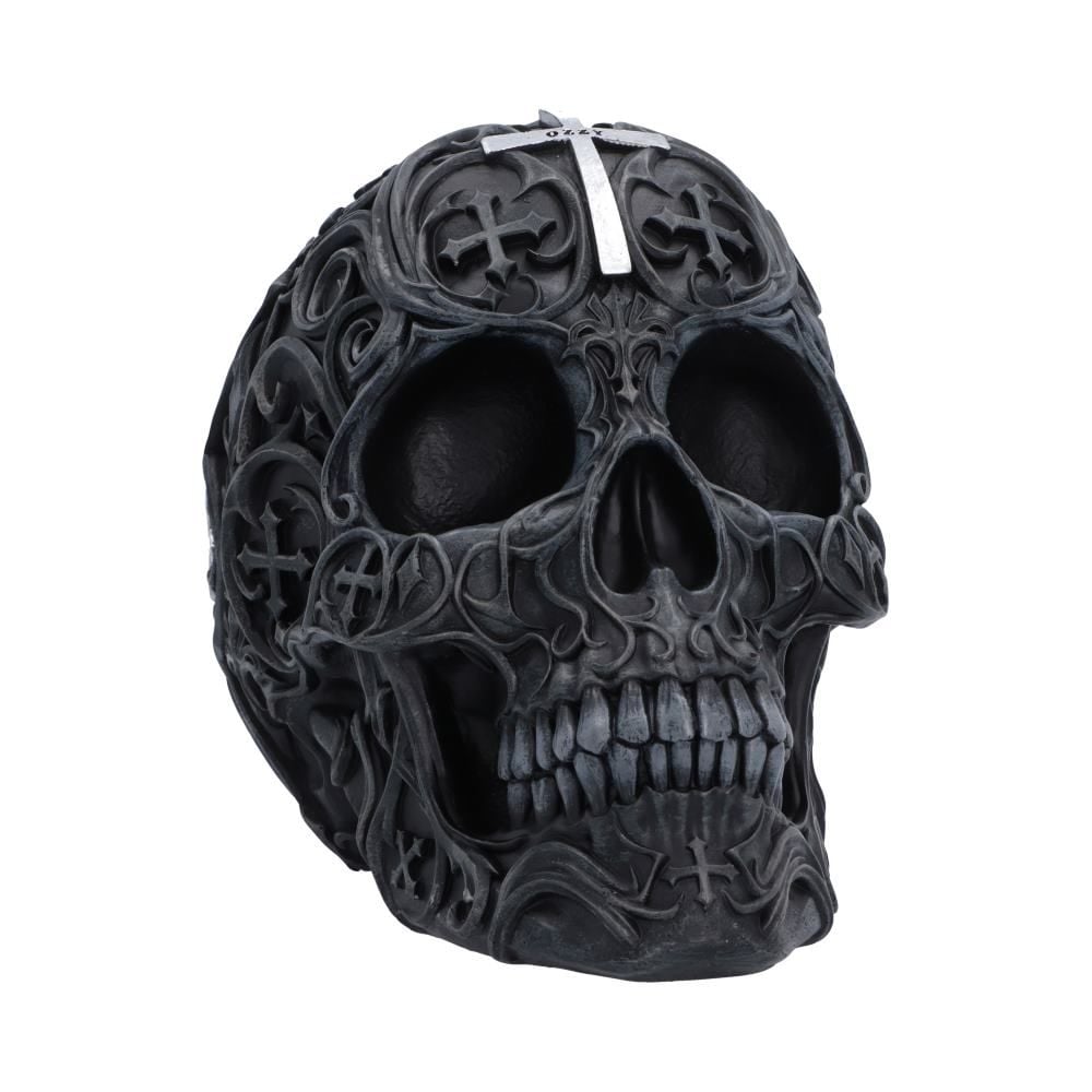 Nemesis Now Ozzy Osbourne Prince of Darkness Skull (5.8-Inch) - View 6