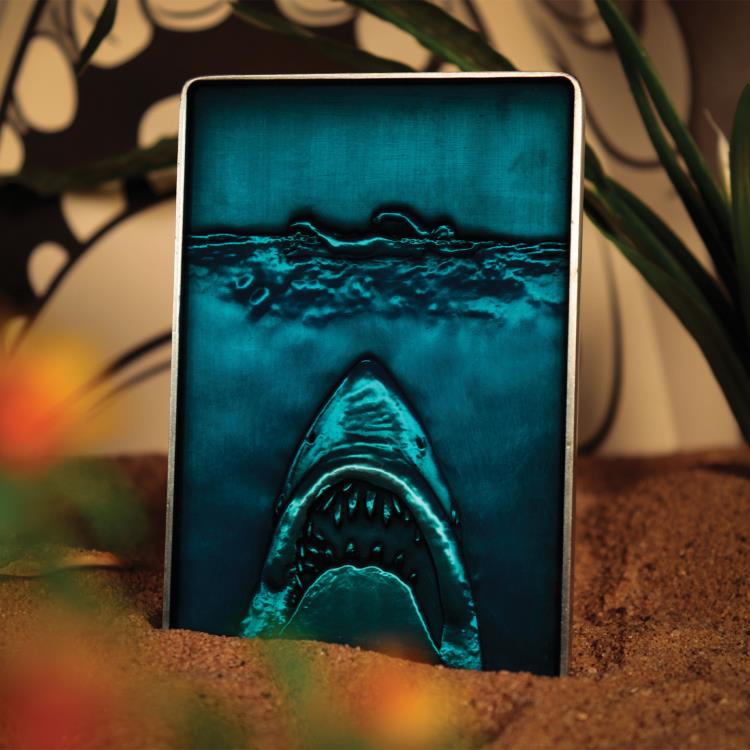 Fanattik Collectibles Jaws 50th Anniversary Poster Limited Edition Ingot - View 4