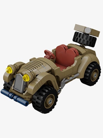 Pantasy Dragon Ball Yamcha's Car Building Block Set
