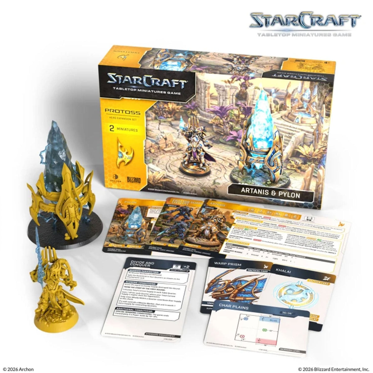 Archon Studios StarCraft The Miniatures Game Protoss Artanis Expansion Set - View 4