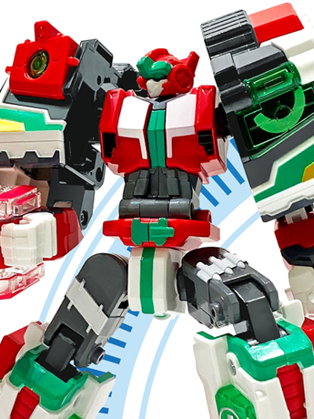 SAMG Metal Cardbot Mega Class Med Alert Action Figure