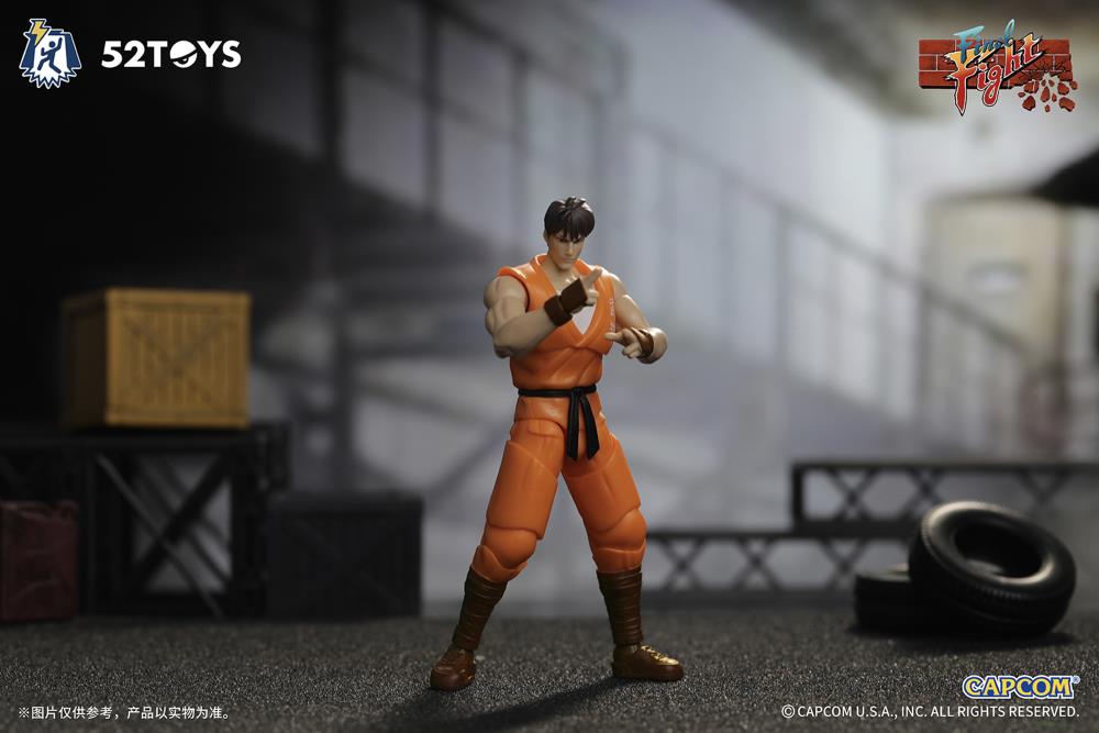 52Toys Final Fight FigLite Guy 1/18 Scale Action Figure - View 5