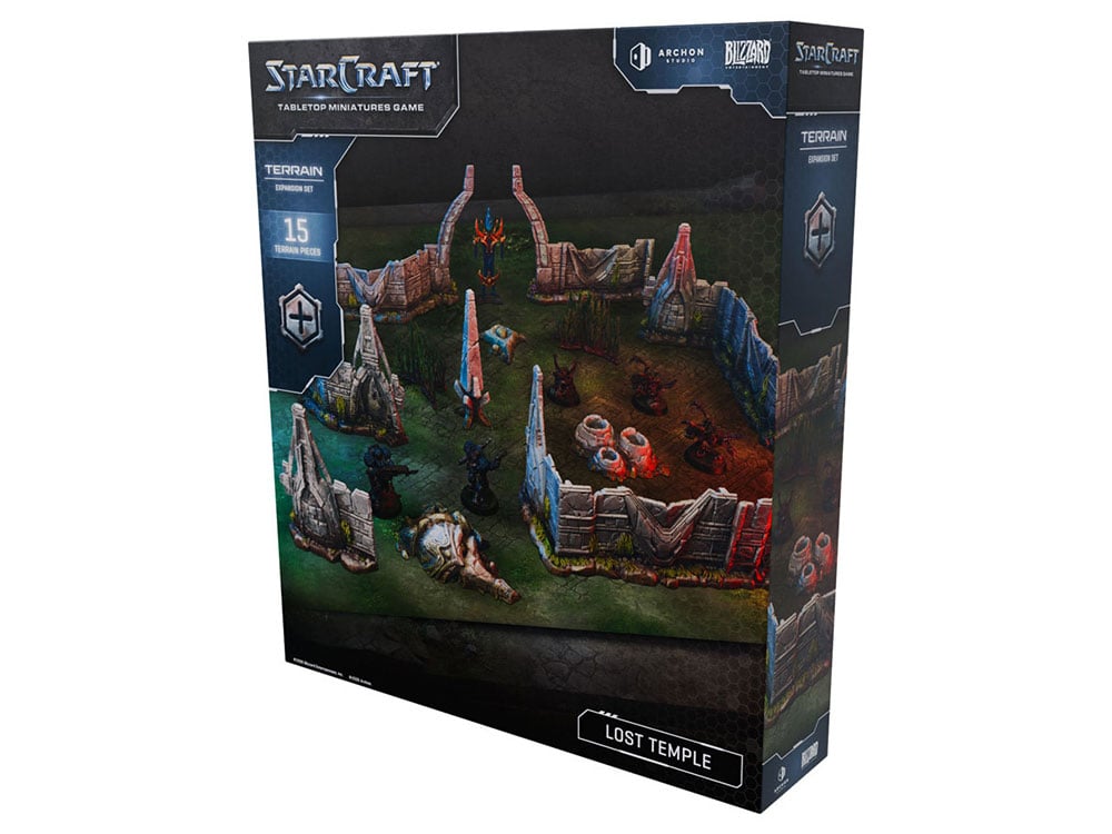 Archon Studios StarCraft The Miniatures Game Terrain Lost Temple Expansion Set - View 2