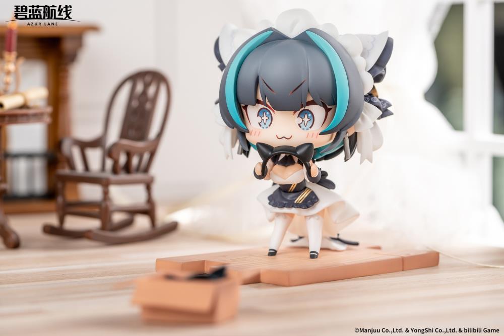 Apex Azur Lane JUUs Time Chibi Chara Series HMS Cheshire Deformed Scale Figure 3-Inch - View 15