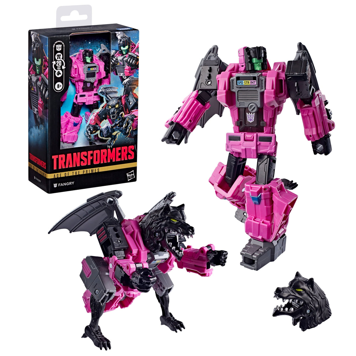 Hasbro Transformers: Age of the Primes Deluxe Class Fangry Plastic Action Figure - View 6