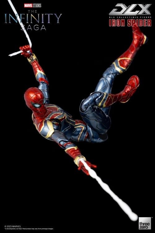 threezero Marvel Avengers: The Infinity Saga DLX Iron Spider 1/12 Scale 6.5-Inch Action Figure - View 7