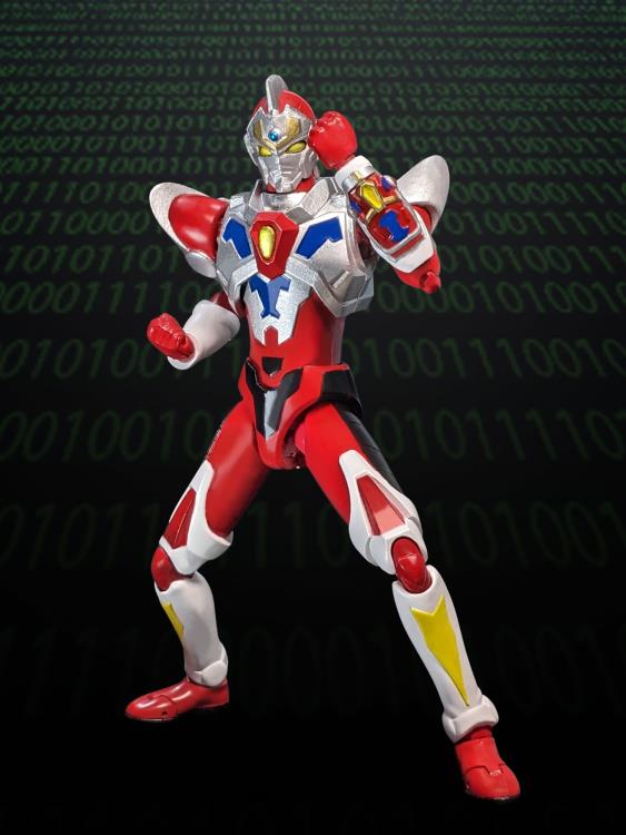 Evolution-Toy Gridman Universe HAF Gridman (Animation Style) Action Figure, 6.7-Inch - View 5