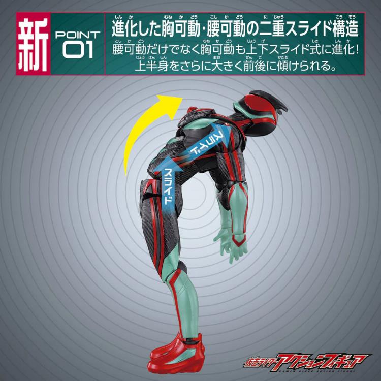 Bandai Kamen Rider Zeztz Physicam Impact Action Figure (6-Inch) - View 5