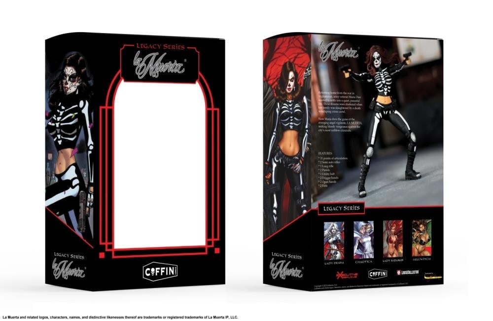 LooseCollector La Muerta 1/12 Scale 6-Inch Action Figure - View 10