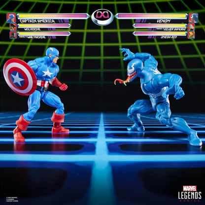Hasbro Marvel Legends Gamerverse Captain America vs. Venom Action Figure Two-Pack - View 3