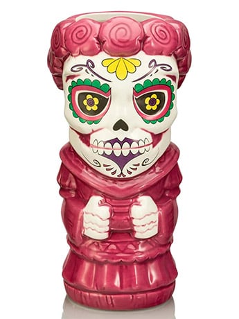 Beeline Creative Dia de los Muertos Mujer Geeki Tikis Mug