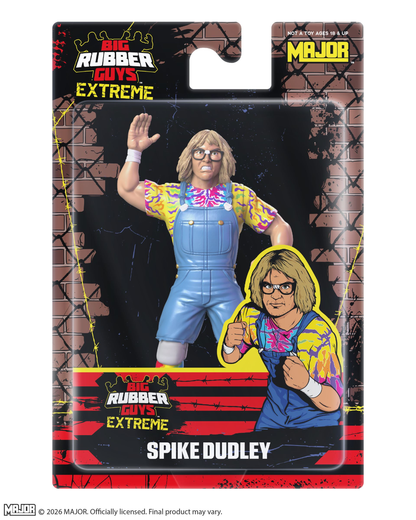 Major Big Rubber Guys Extreme Spike Dudley 8-Inch Wrestling Figure - View 3