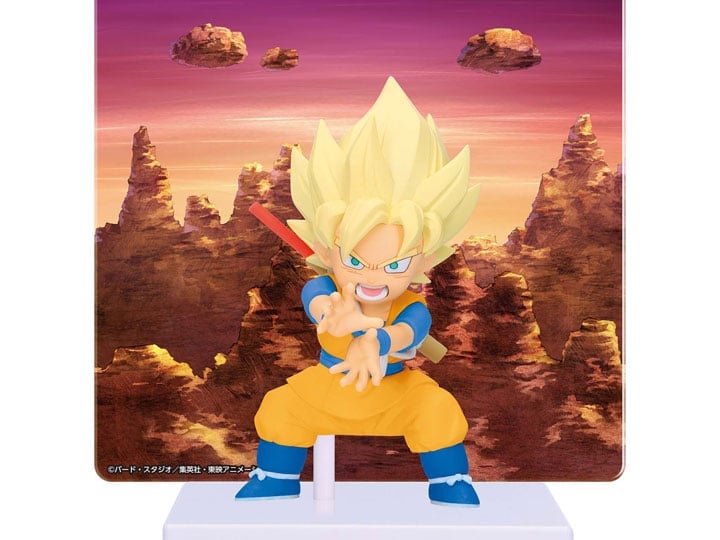 Bandai Banpresto Dragon Ball Daima Goku (Mini) Figure with Panel - View 2