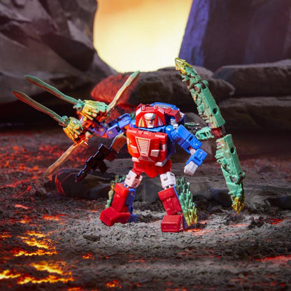 Hasbro Transformers: Legacy United Deluxe Infernac Universe Shard Plastic Action Figure - View 10