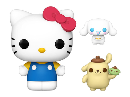 Funko Pop! Hello Kitty and Friends Hello Kitty with Cinnamoroll & Pompompurin Three-Pack - View 2