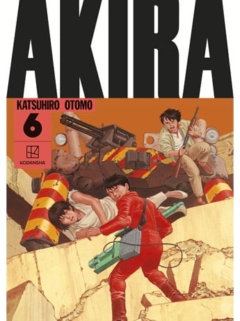 Kodansha Akira Hardcover Collection 6 Manga Book (10-Inch)