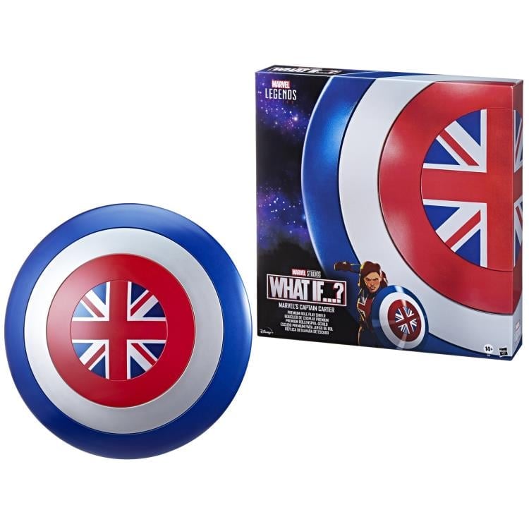 Hasbro Marvel Legends What If...? Captain Carter Premium Role Play Shield - View 6