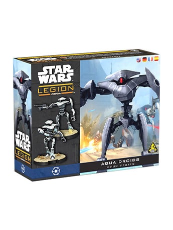 Atomic Mass Games Star Wars: Legion Aqua Droid Unit Expansion Miniatures for the Legion Game