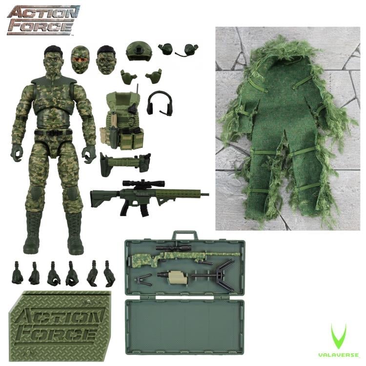 Valaverse Action Force Blowback Deluxe Sniper 1/12 Scale Plastic Figure - View 4
