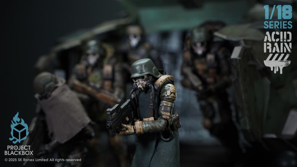 Project Black Box Acid Rain Blackbox PBB-AR005 Marine Trencher 1/18 Scale Action Figure - View 9