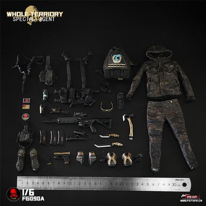 Fire Girl Toys Tactical Team Female Soldier 1/6 Scale Accessory Set A - View 13